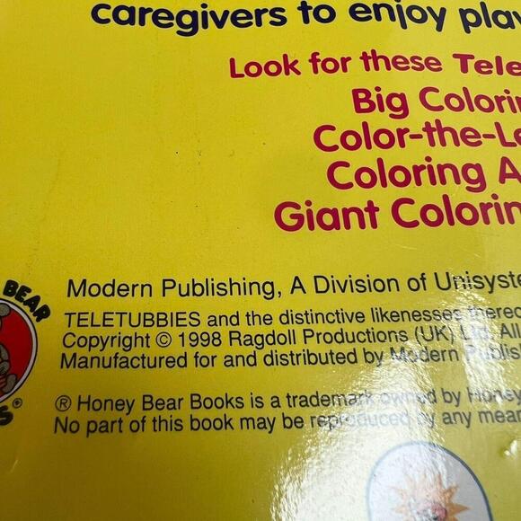 The Teletubbies Vintage Unused Coloring Activity Books - Lot of 4 - Picture 5 of 9